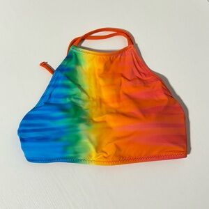 Polo Ralph Lauren Bright Orange Bikini Top